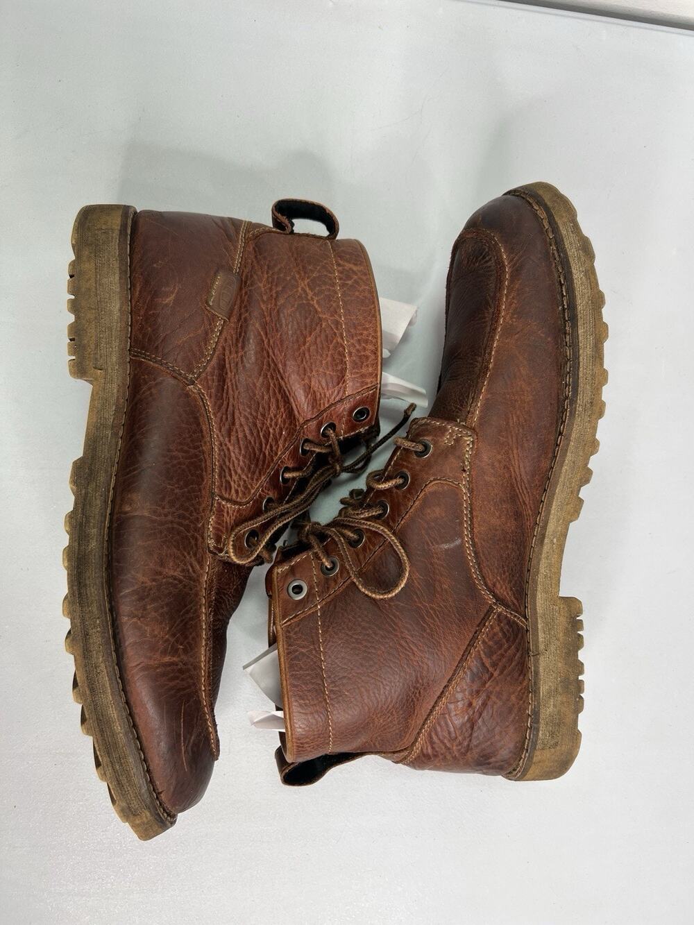 KEEN Utility San Jose Leather Moc Toe Work Boots Brown Soft Toe Men’s Size 13